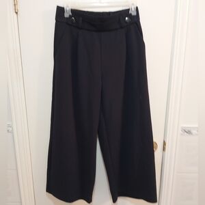 Jacqueline de Yong black wide pants, size medium (M)